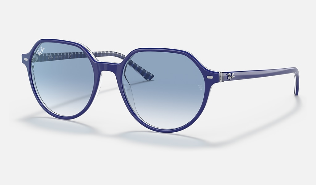 Thalia Sunglasses in Blue and Light Blue | Ray-Ban®