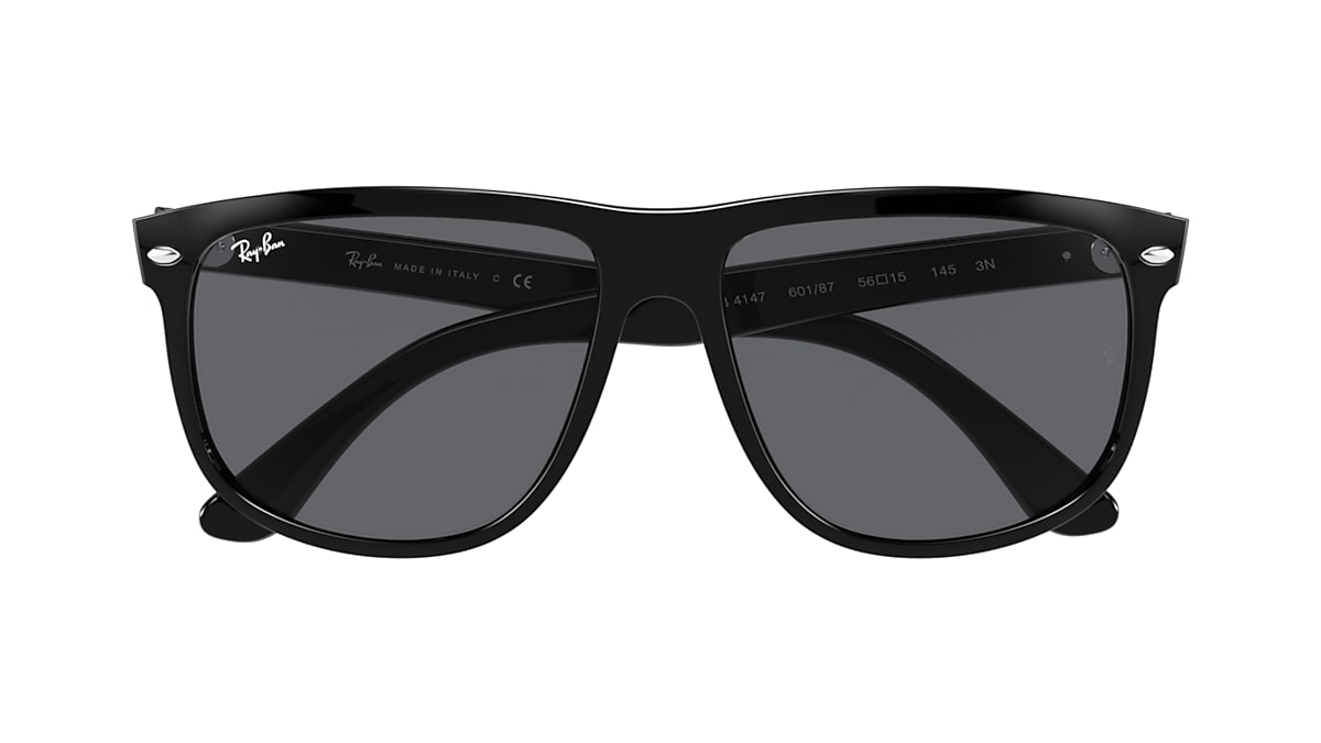 BOYFRIEND Sunglasses in Black and Grey - RB4147 | Ray-Ban® US BOYFRIEND Sunglasses in Black and Grey - RB4147 | Ray-Ban® US