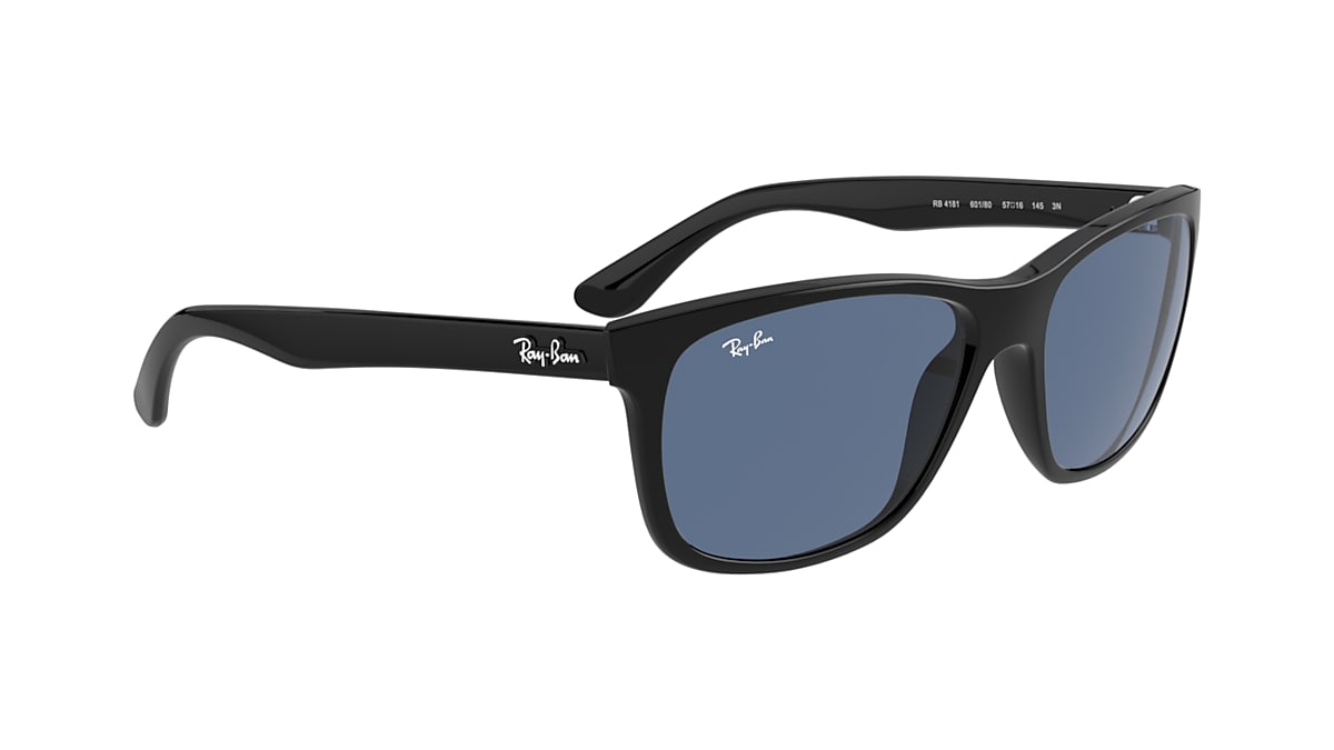 RB4181 Sunglasses in Black and Dark Blue - RB4181 | Ray-Ban® EU