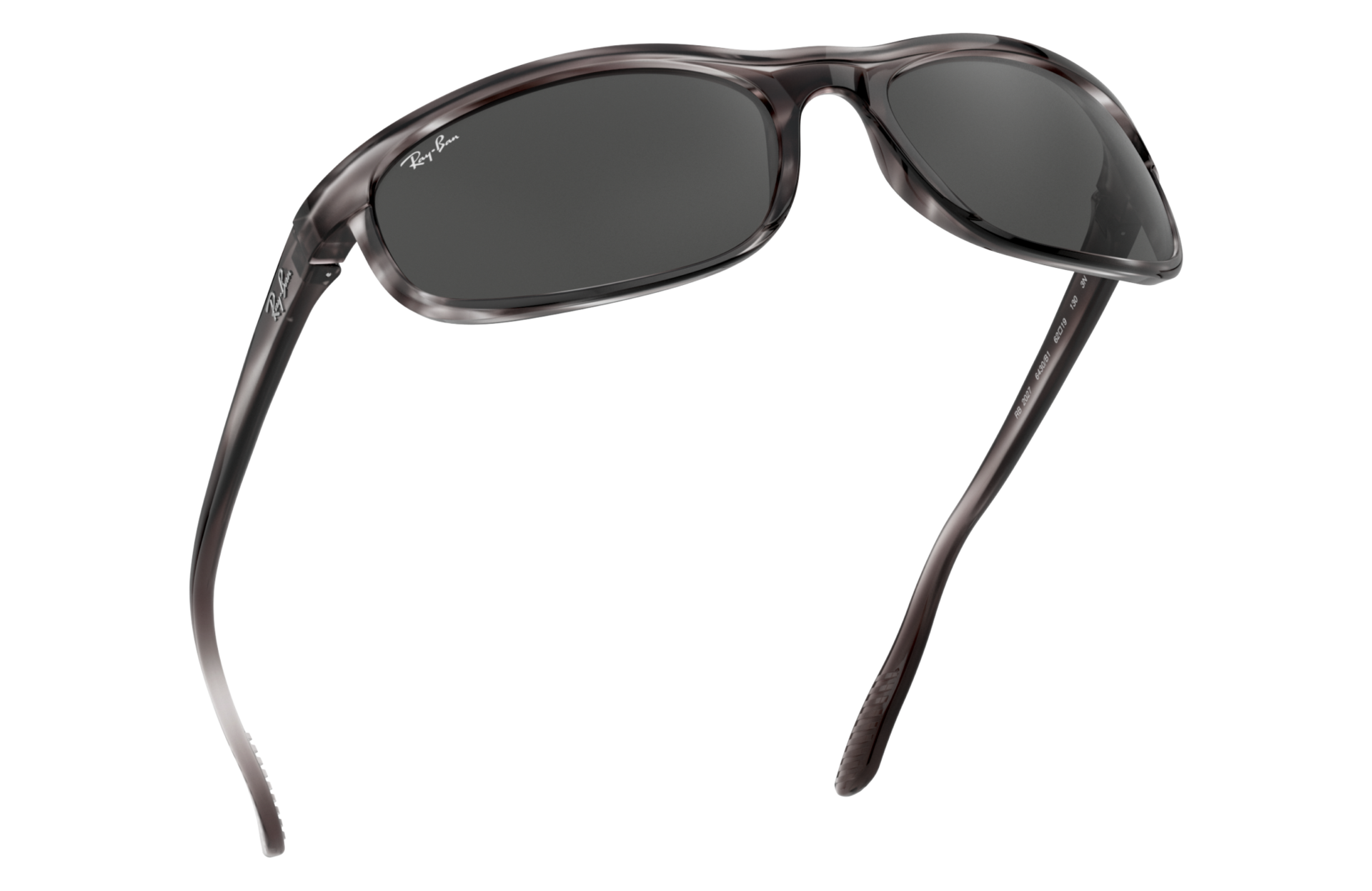Predator 2 Zonnebrillen in Grijs gestreept en Donkergrijs | Ray-Ban®