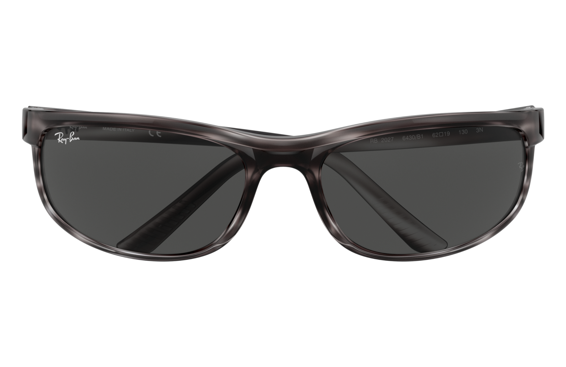 Predator 2 Zonnebrillen in Grijs gestreept en Donkergrijs | Ray-Ban®