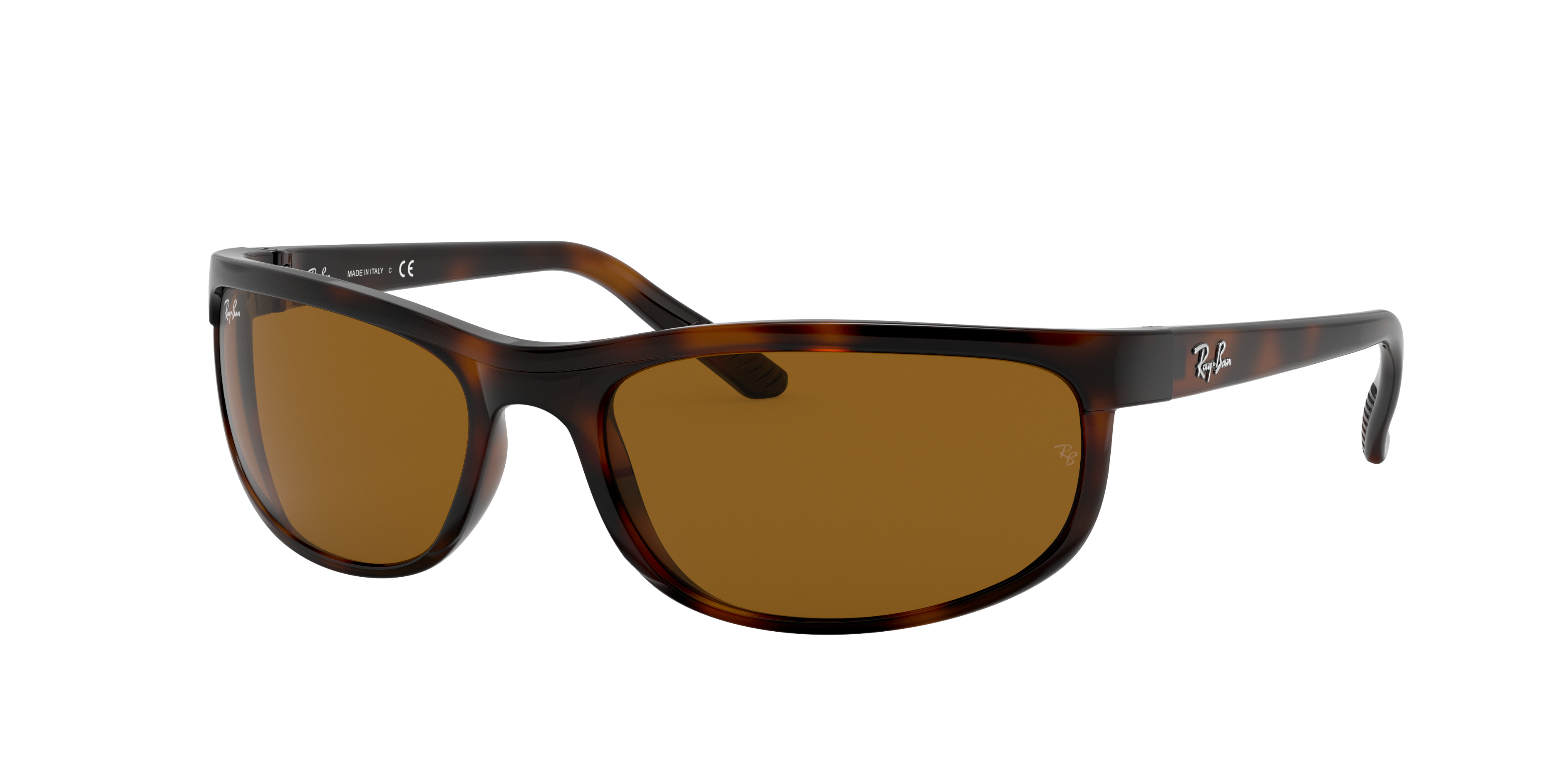 ray ban aviator brown rectangle sunglasses