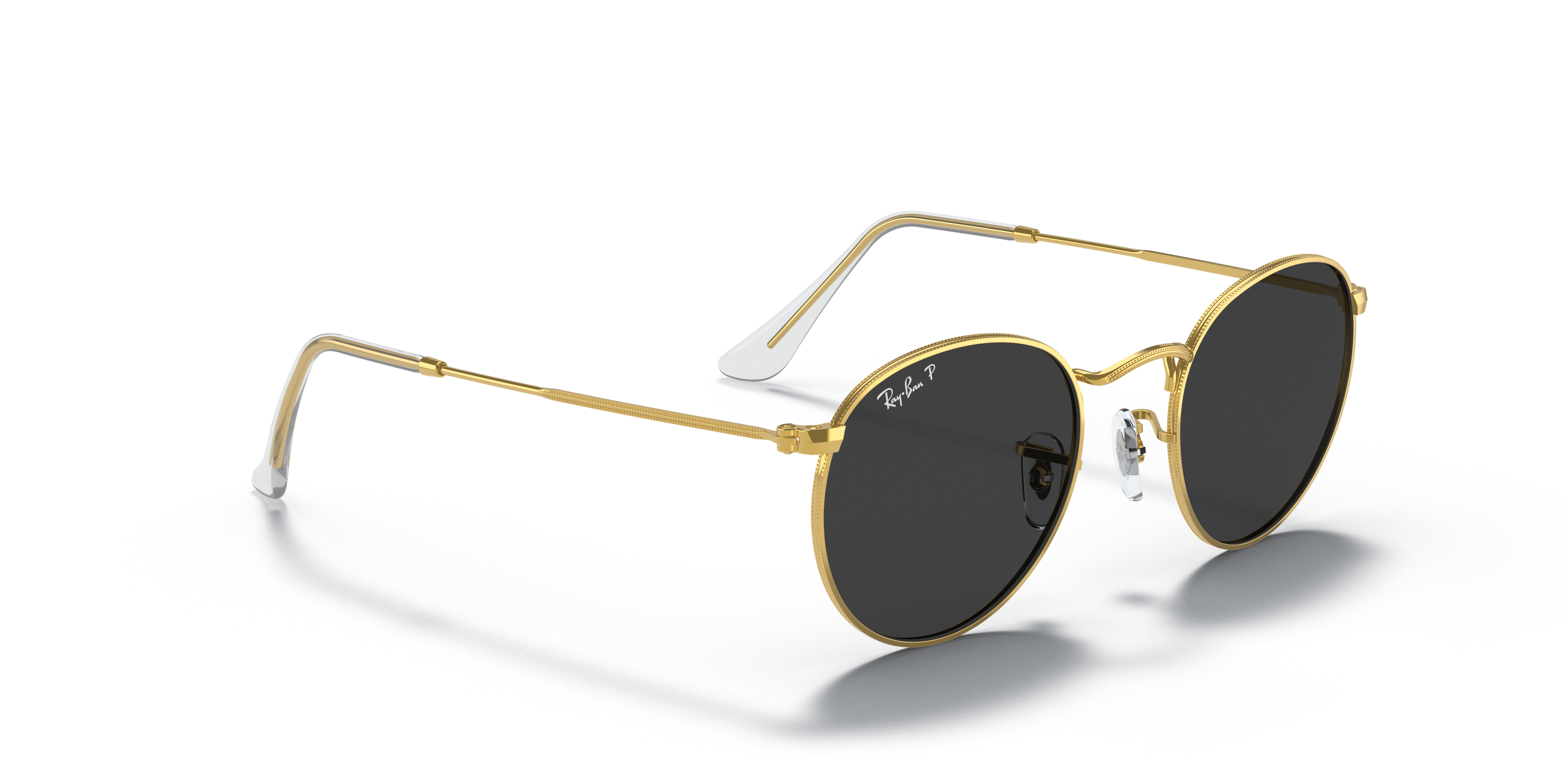 ray ban gold rim sunglasses