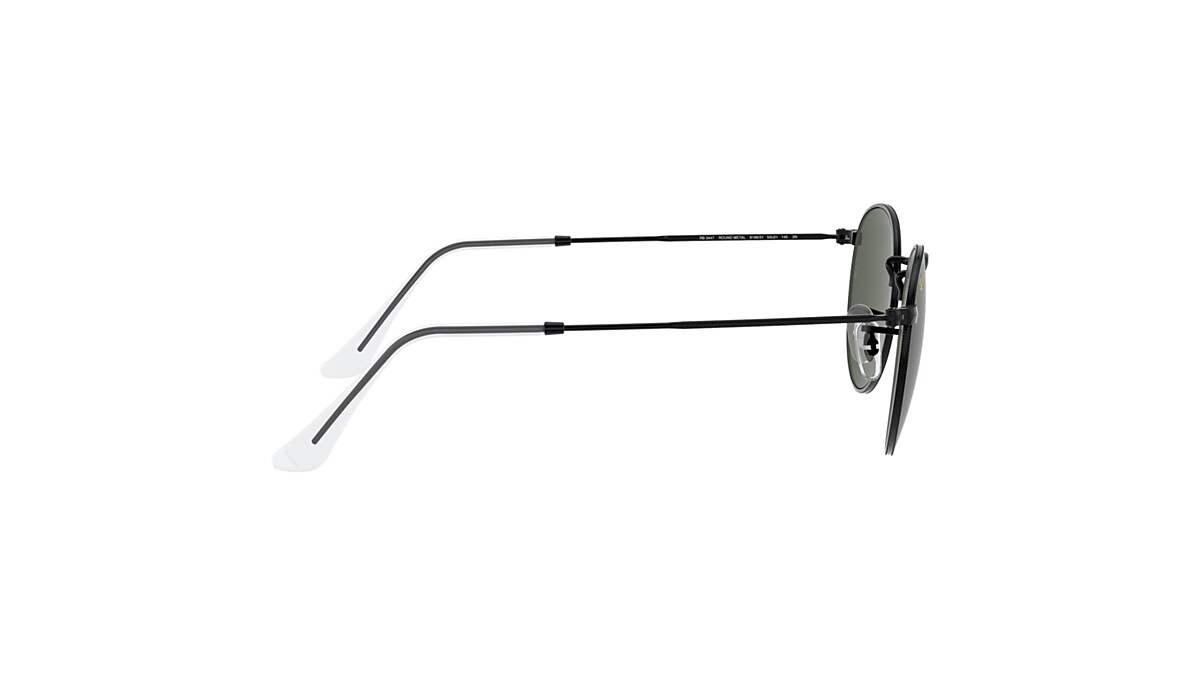 ROUND METAL LEGEND GOLD Sunglasses in Black and G-15 Green ROUND METAL LEGEND GOLD Sunglasses in Black and G-15 Green