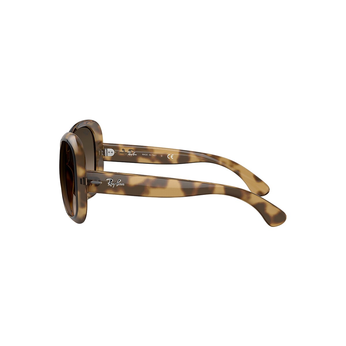 JACKIE OHH II Sunglasses in Havana and Pink Gradient Brown