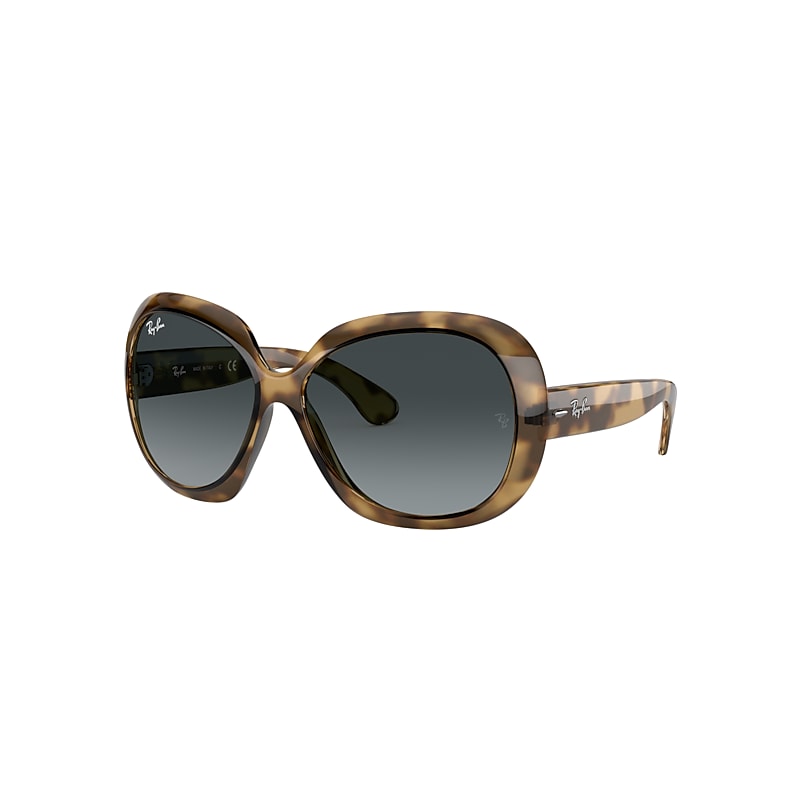 Ray-Ban Jackie Ohh II Sunglasses Shiny Havana Frame Blue Lenses 60-14 product image
