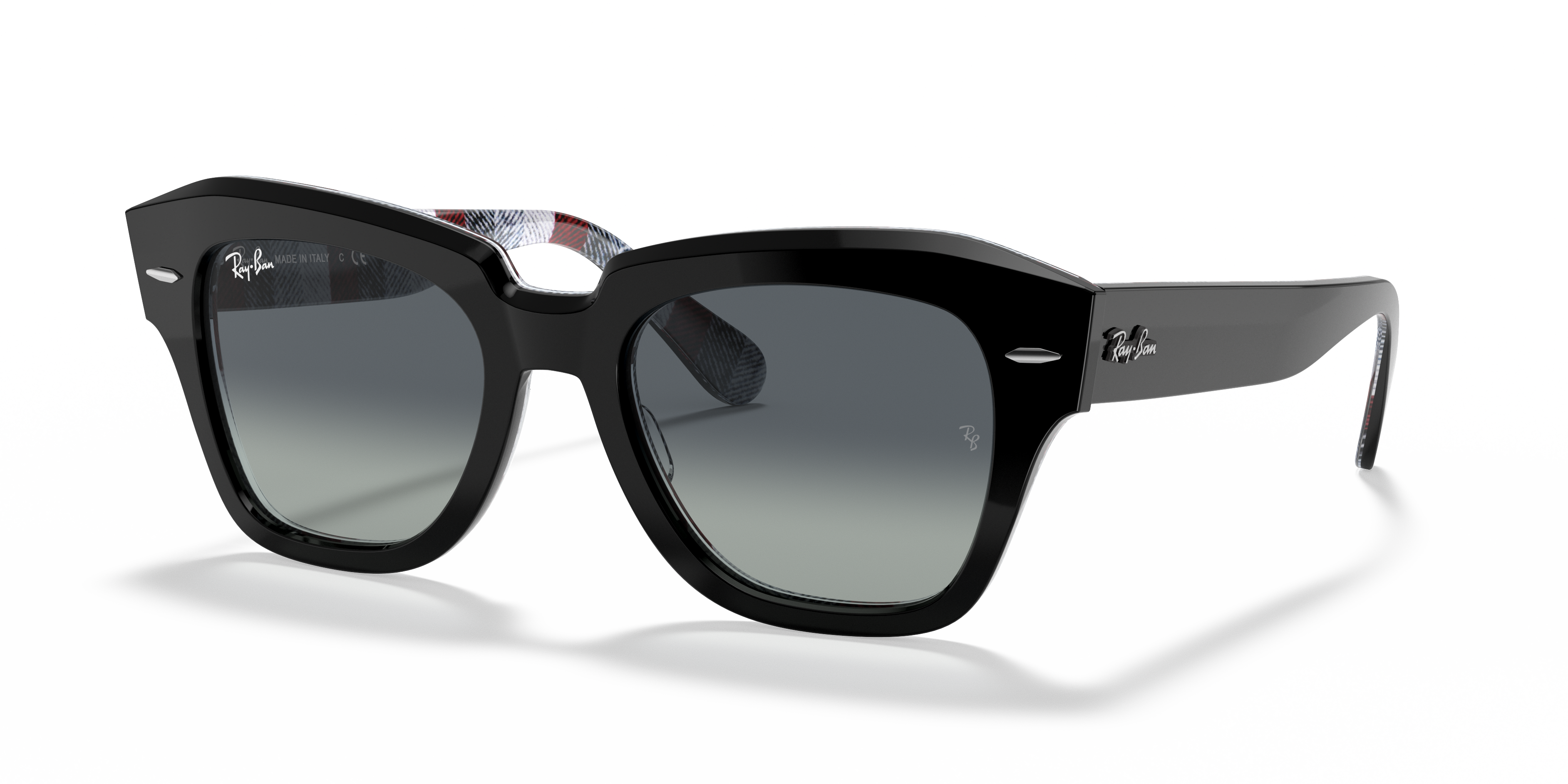 rayban state street black