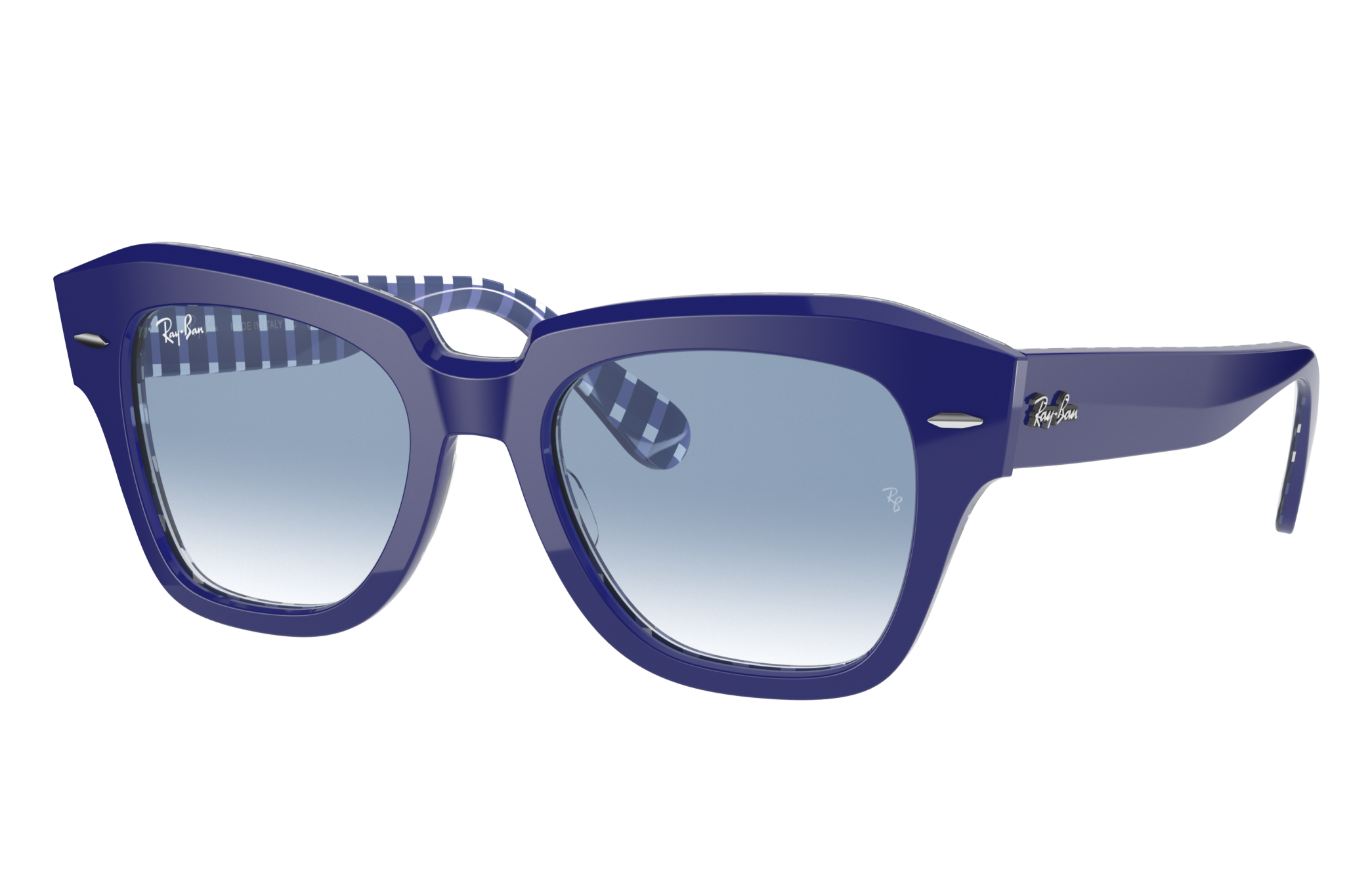 ray ban state street blue