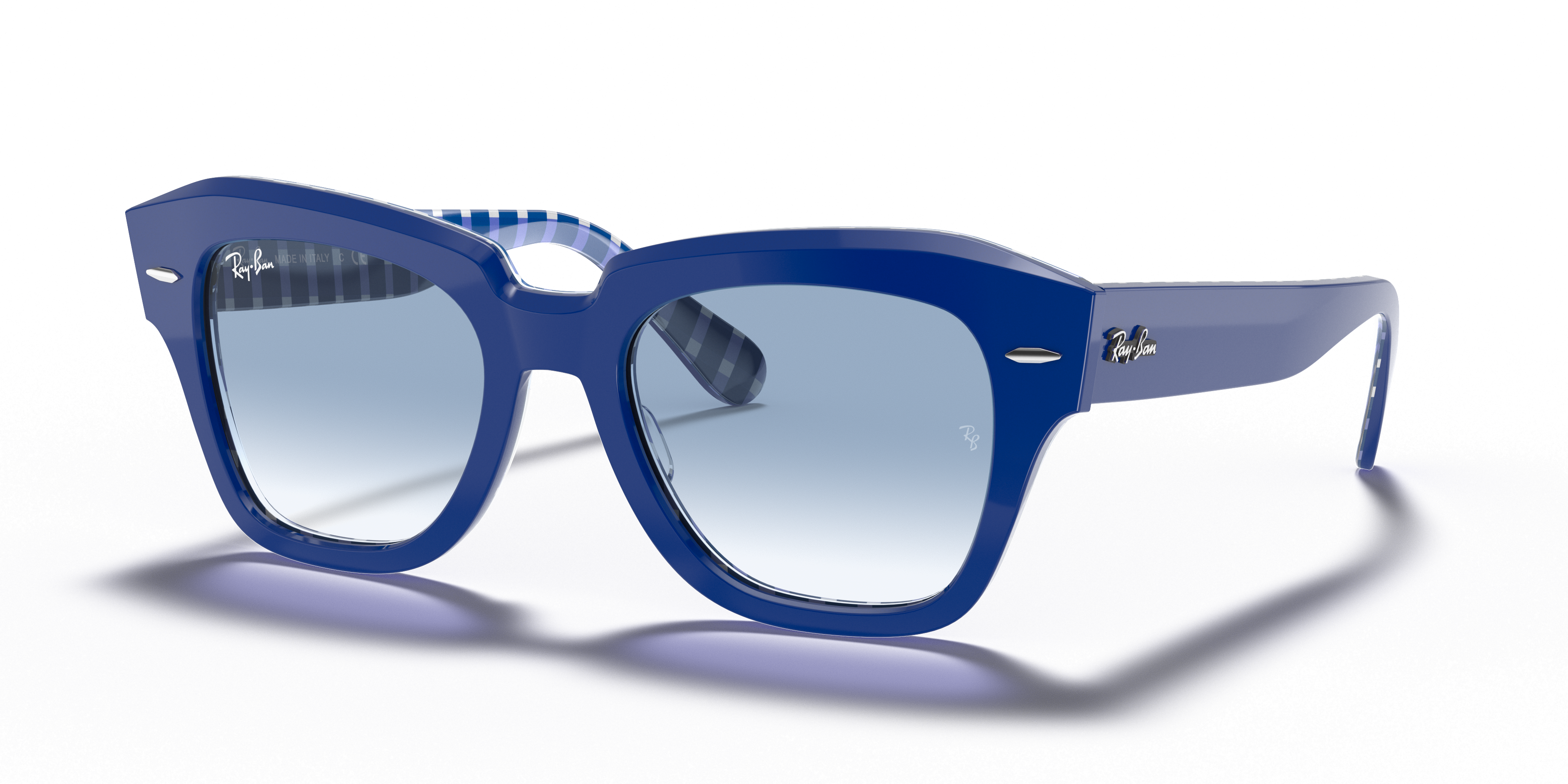 ray ban sunglasses light blue frame