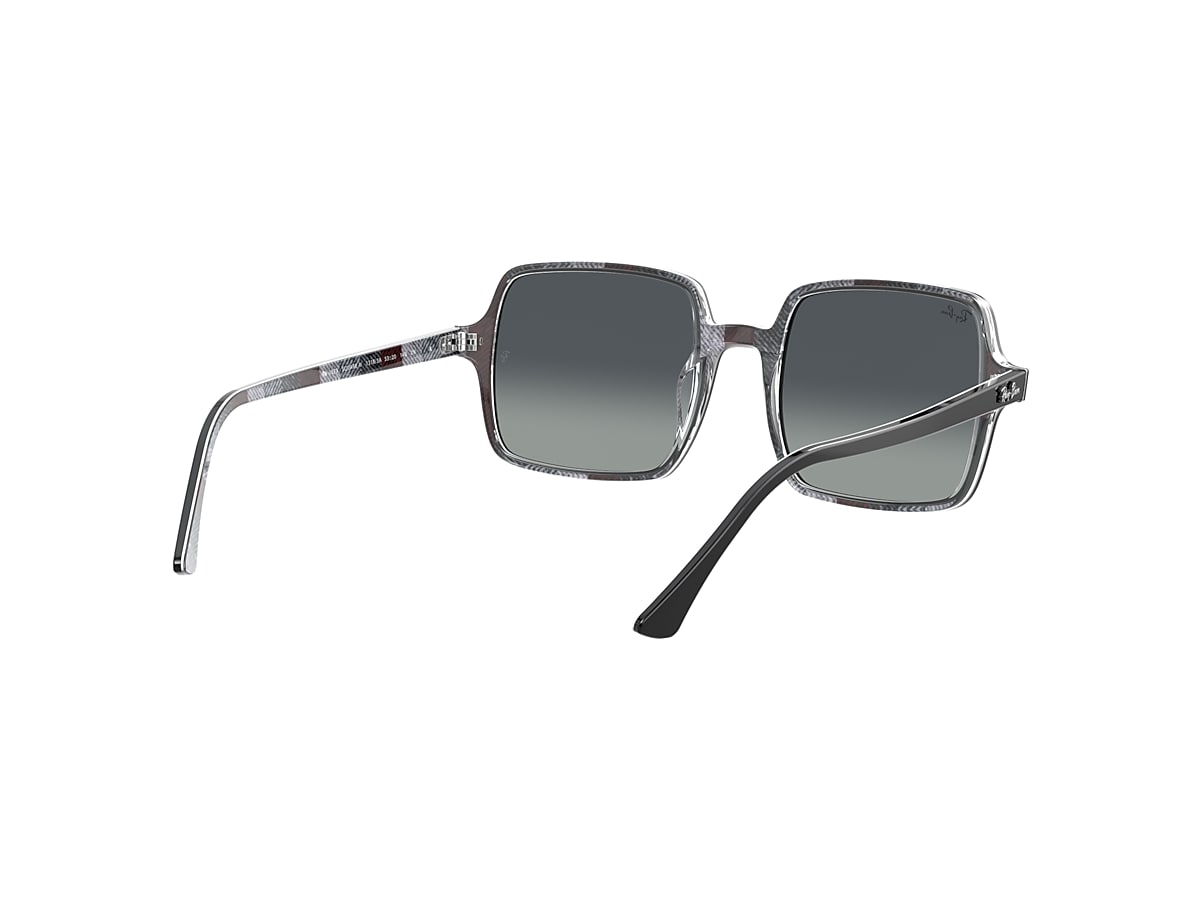 SQUARE II Sunglasses in Black and Light Grey - RB1973 | Ray-Ban