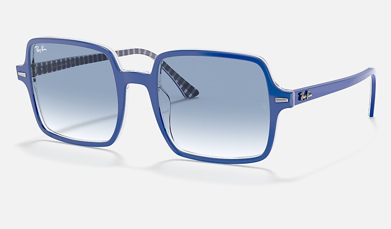 SQUARE II Sunglasses in Blue and Light Blue - RB1973 | Ray-Ban® US