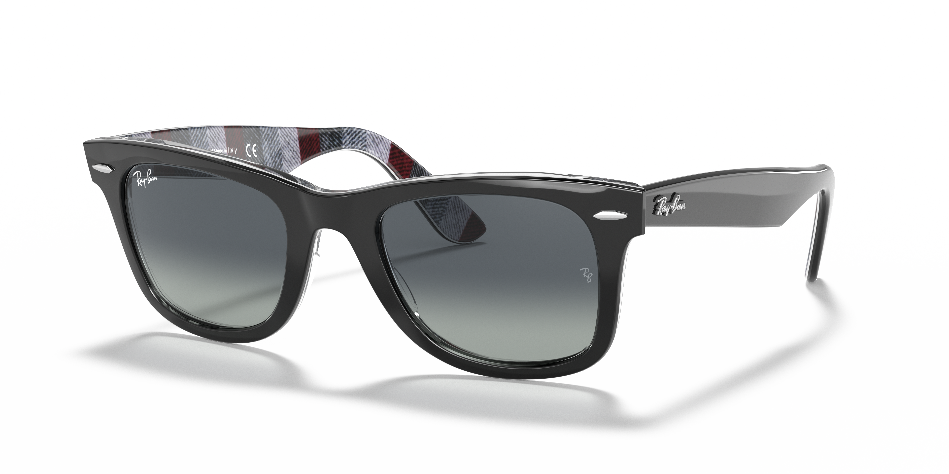 black and white ray ban sunglasses