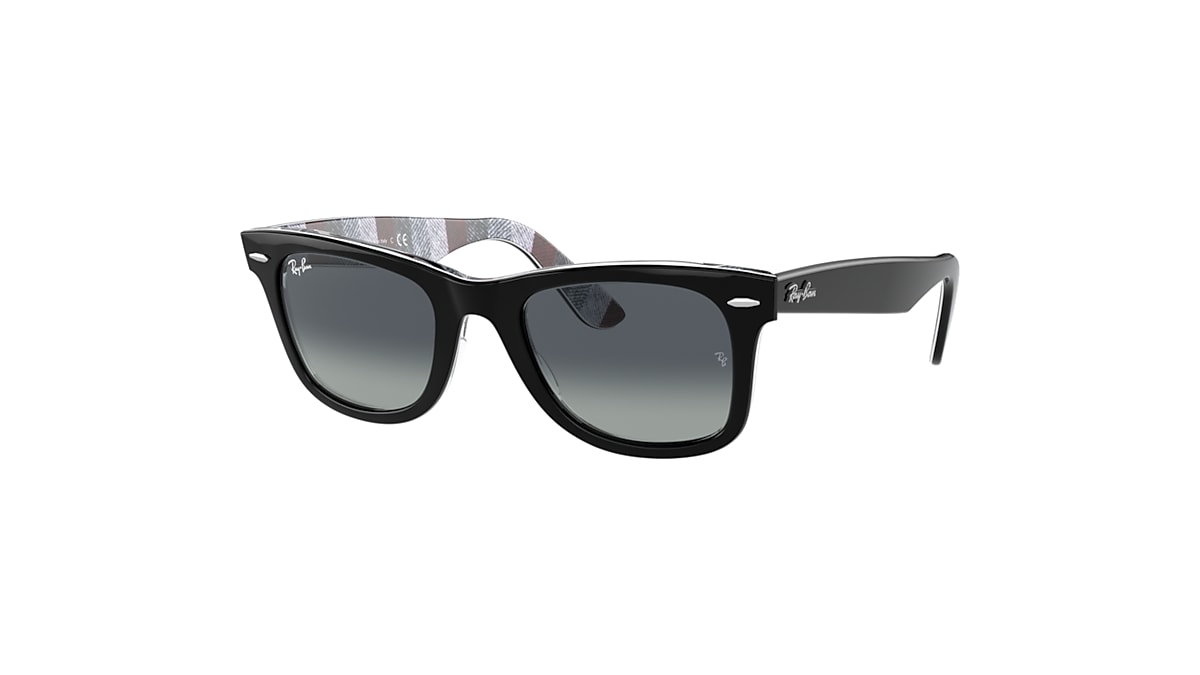 ORIGINAL WAYFARER COLOR MIX Sunglasses in Black and Blue - RB2140 