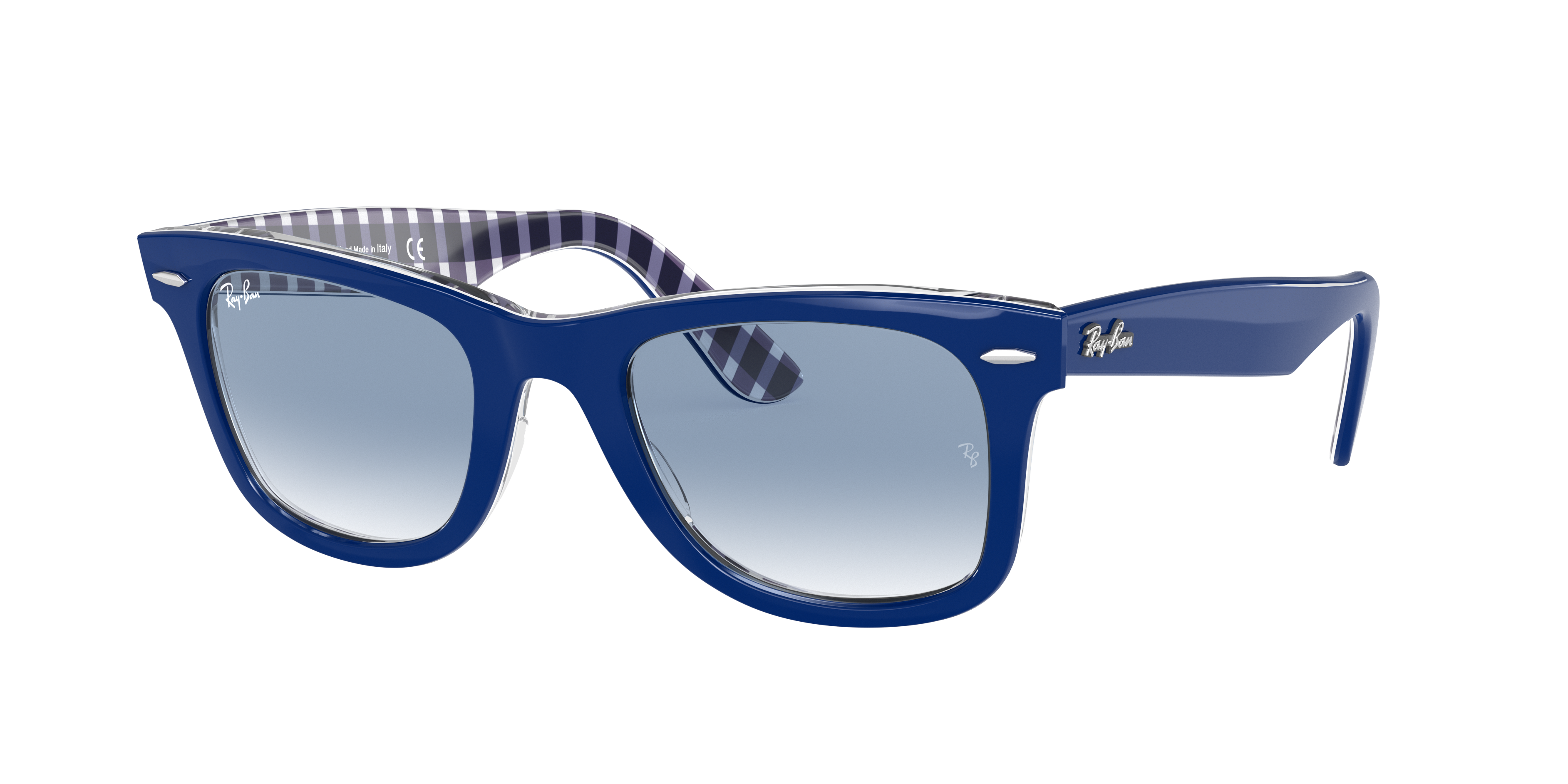 Aprender acerca 77+ imagen ray ban blue frame sunglasses