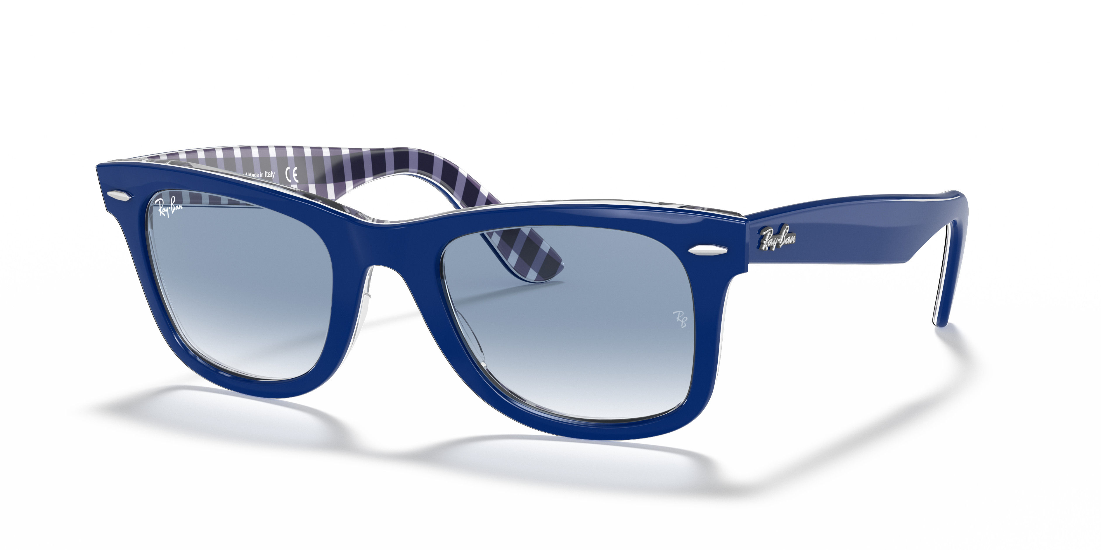 blue ray ban glasses