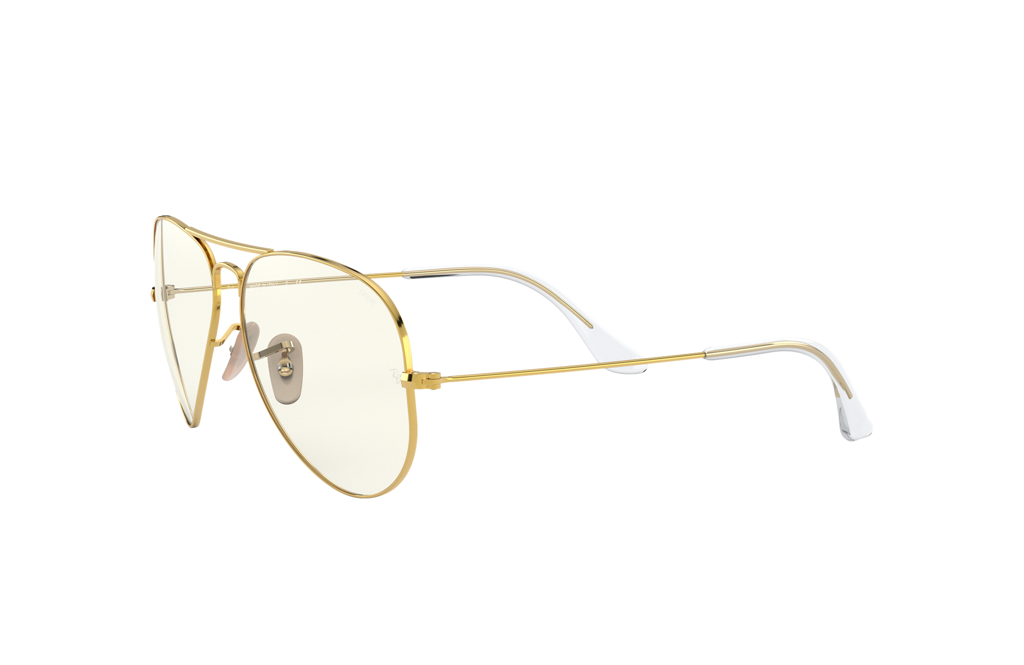 ray ban cristal transparente