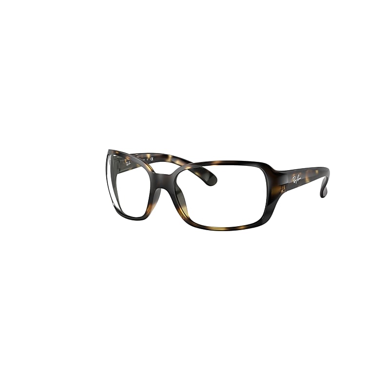 Ray-Ban Rb4068 Clear Sunglasses Shiny Havana Frame Clear Lenses 60-17 product image