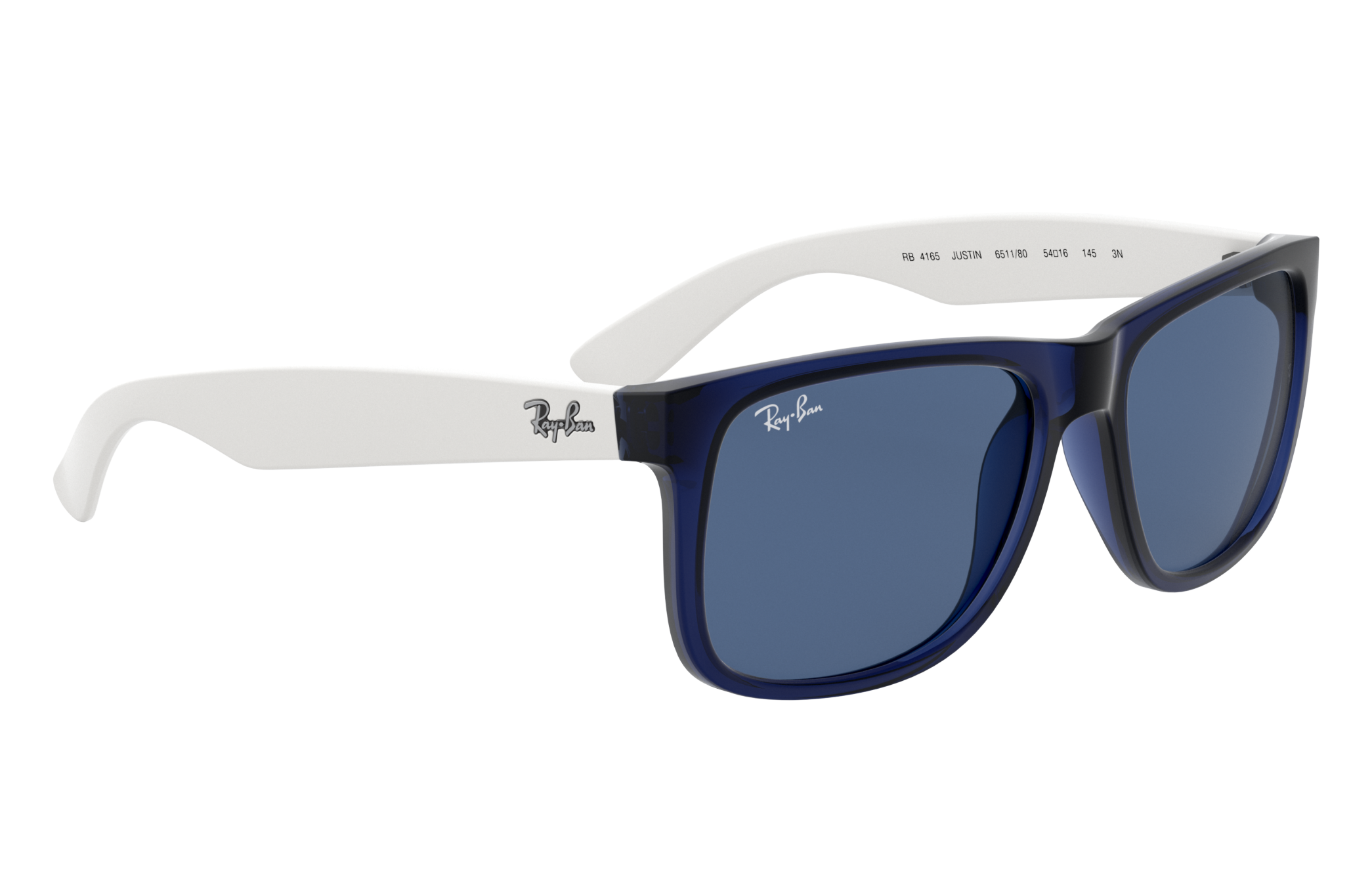 ray ban justin blue frame