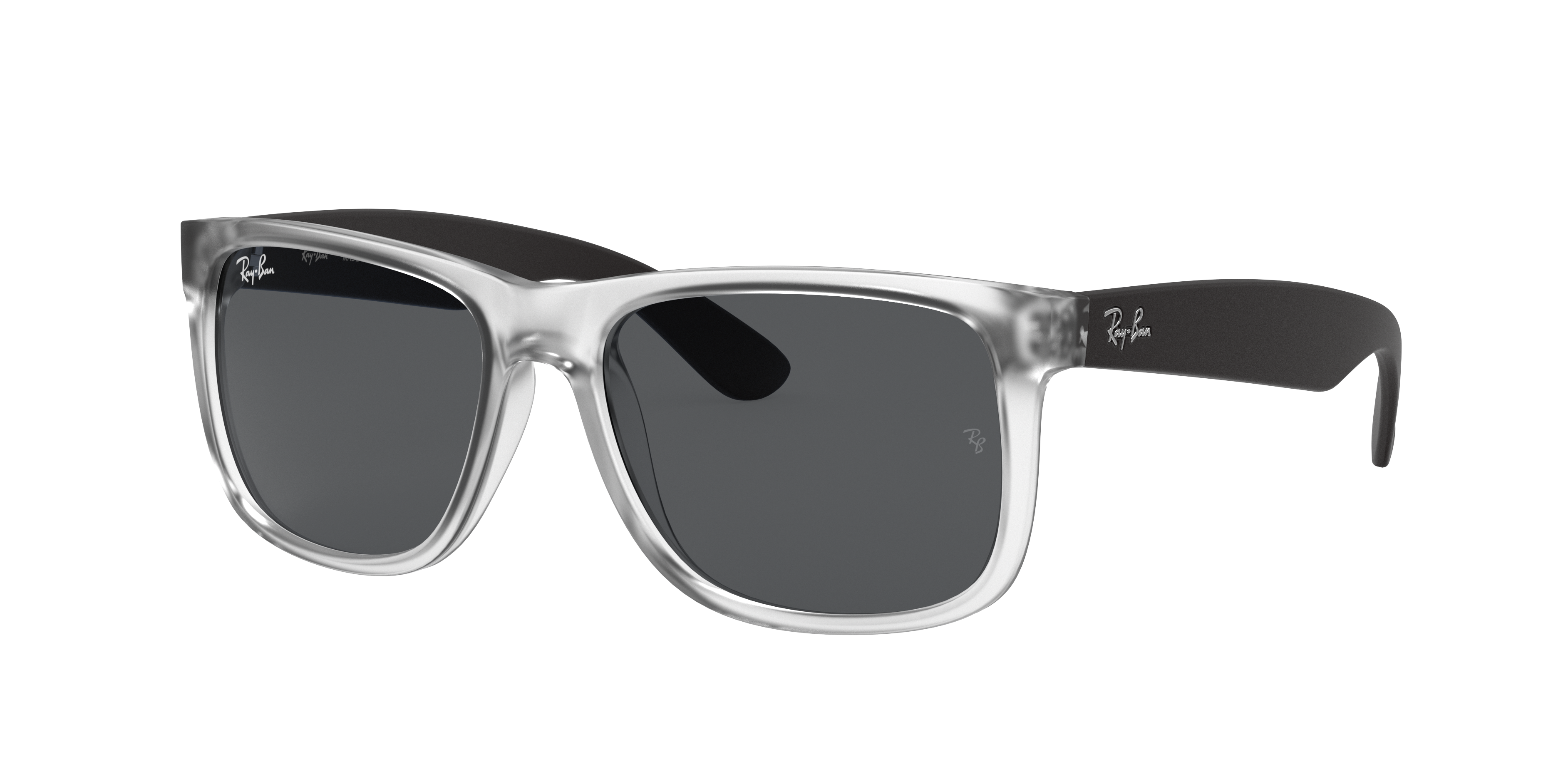 ray ban justin classic on face