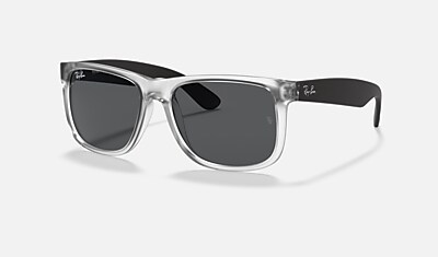 JUSTIN COLOR MIX Sunglasses in Transparent Grey and Dark Grey