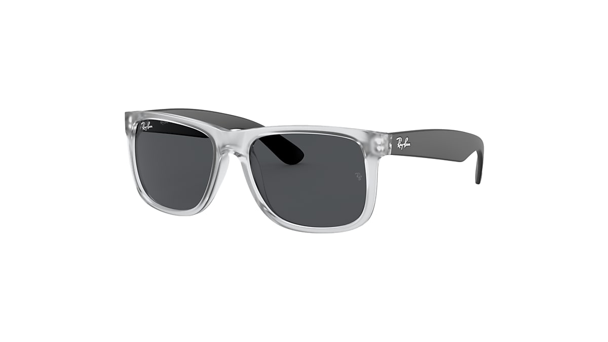 JUSTIN COLOR MIX Sunglasses in Transparent and Grey RB4165 Ray Ban US