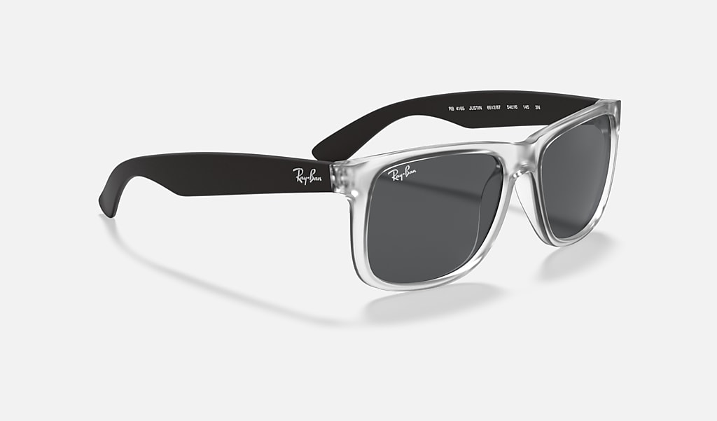 Justin Color Mix Sunglasses in Transparent and Grey | Ray-Ban®