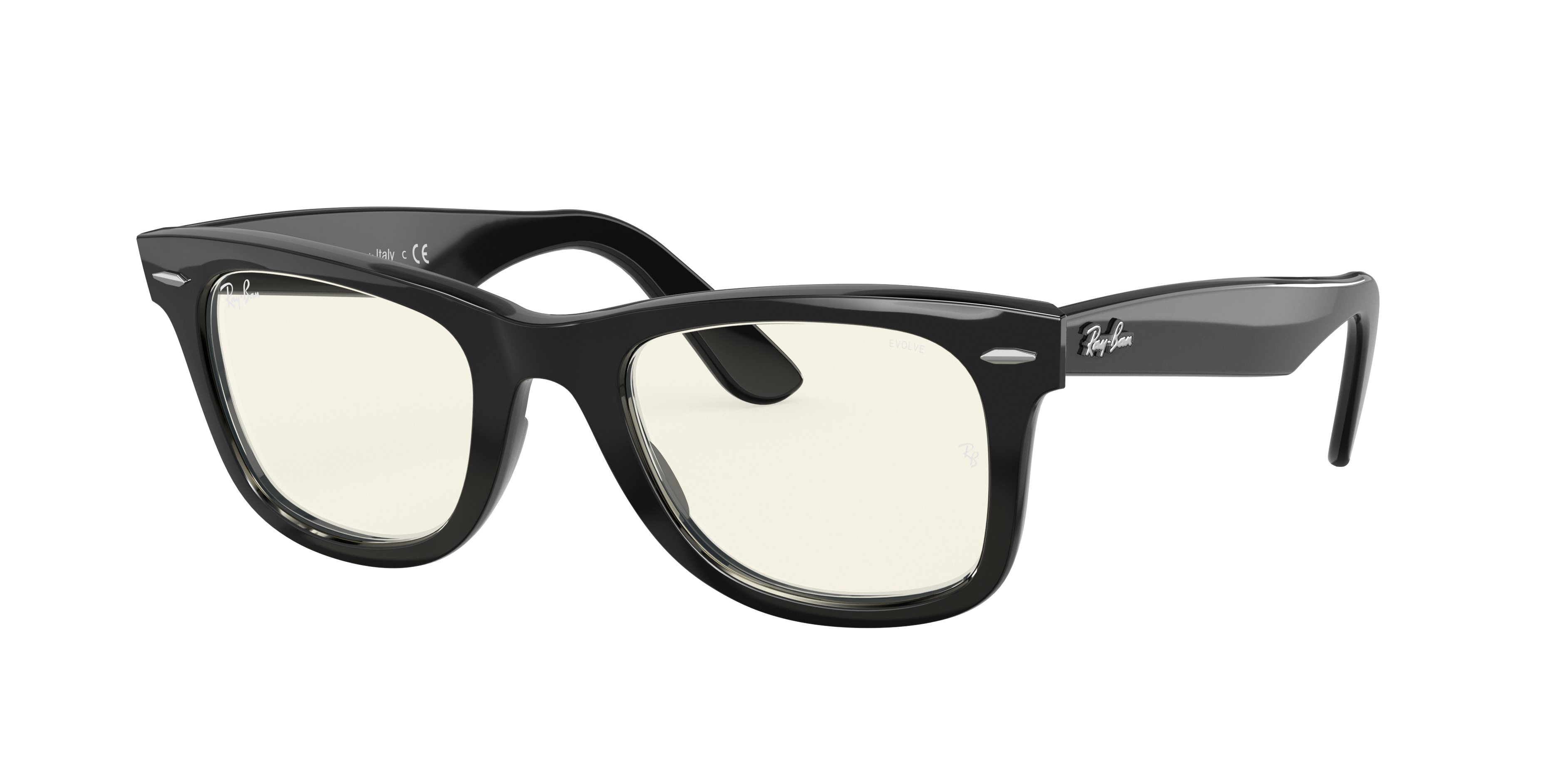 clear frame ray ban wayfarer sunglasses