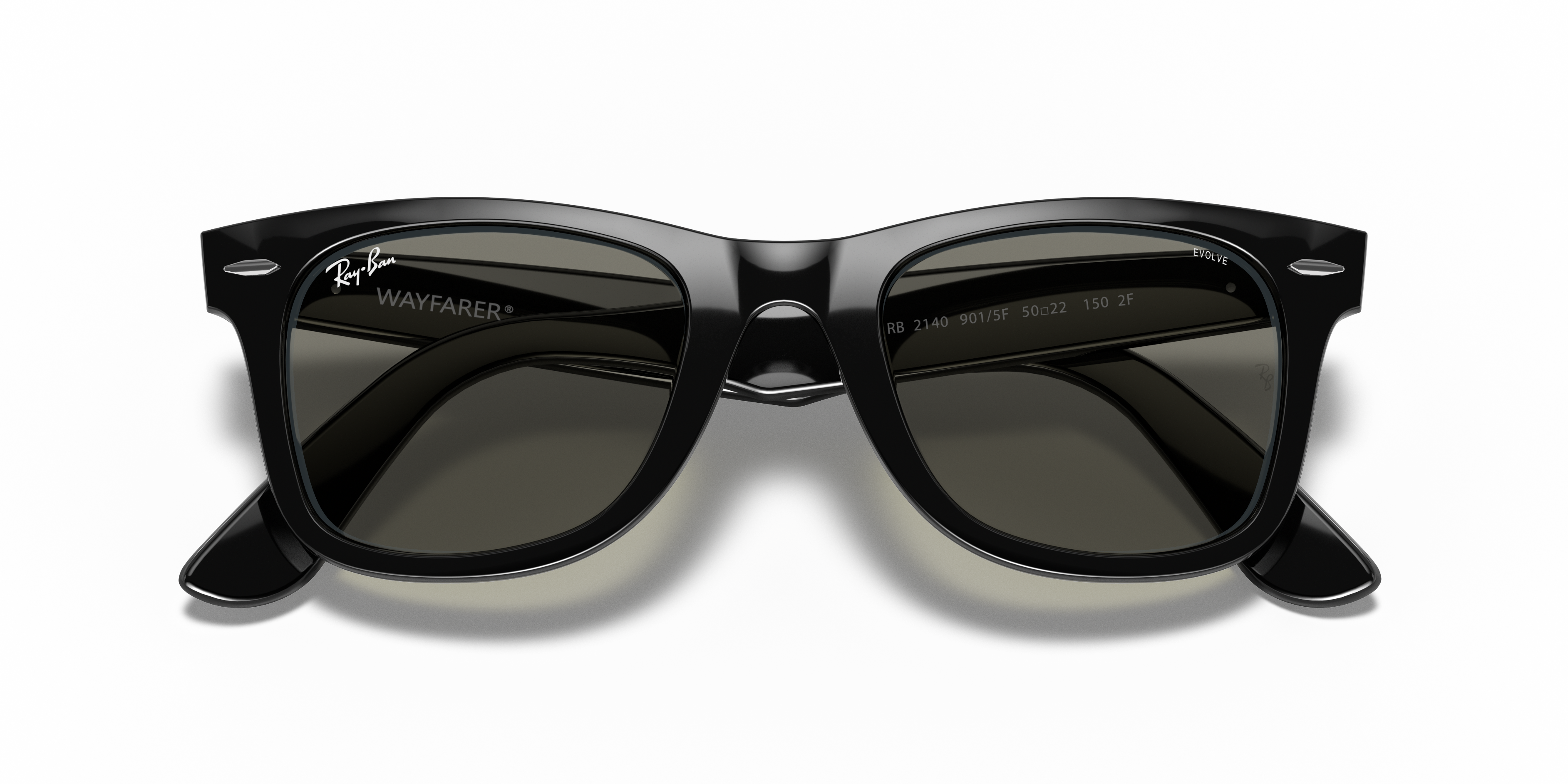 ray ban wayfarer dark black lenses