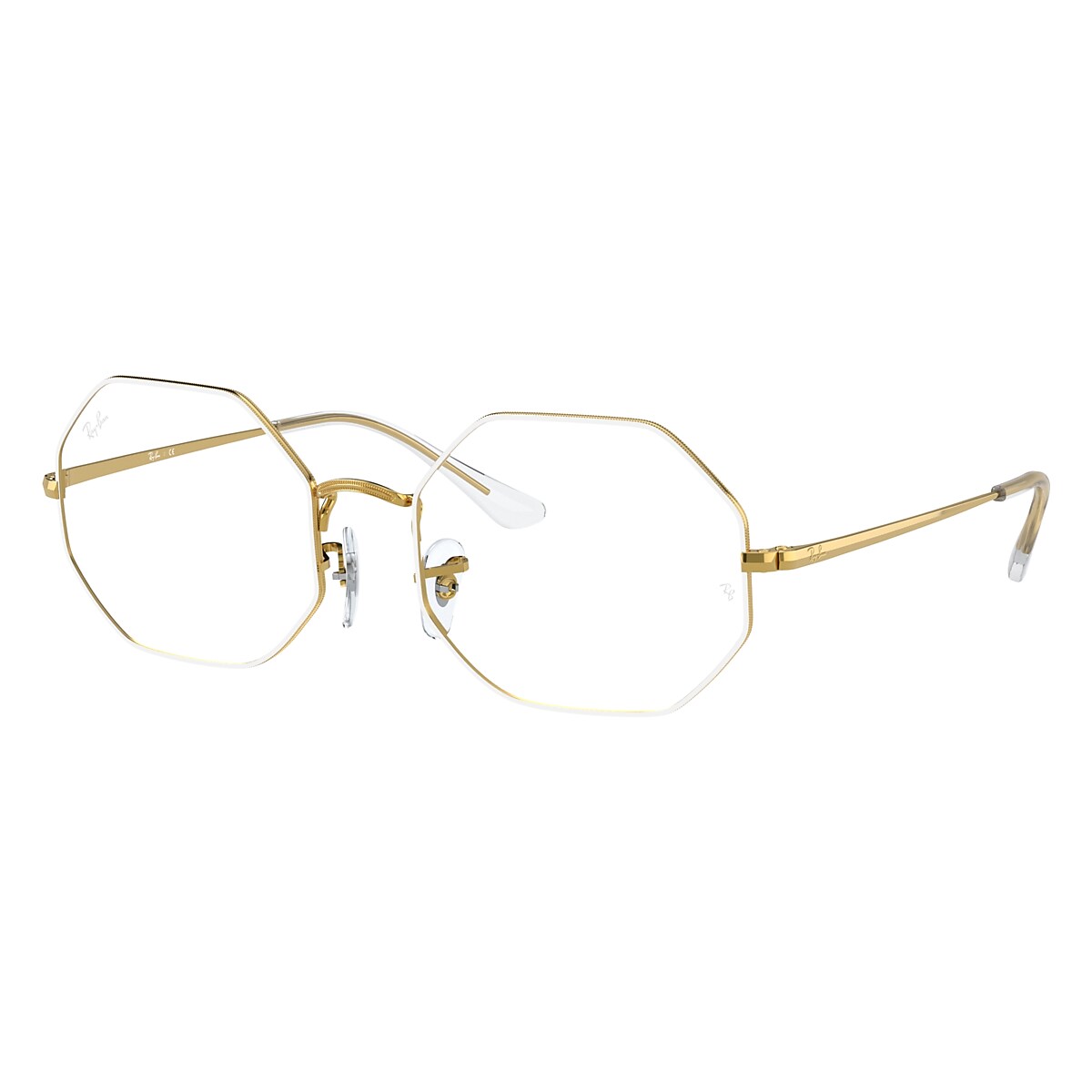 RB1972V OCTAGON Eyeglasses with White Frame - RB1972V | Ray-Ban® EU