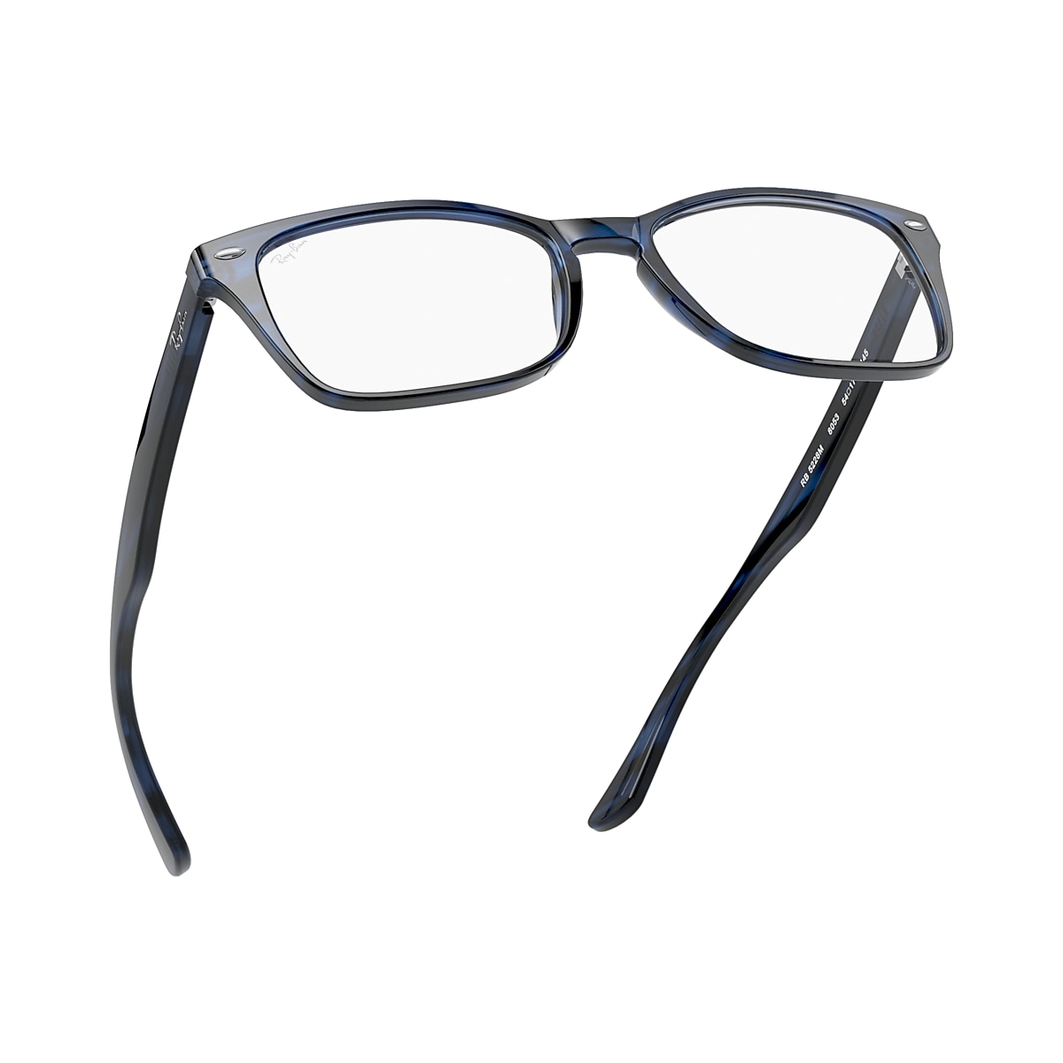 metgezel basketbal Augment Rb5228m Optics Eyeglasses with Striped Blue Frame | Ray-Ban®