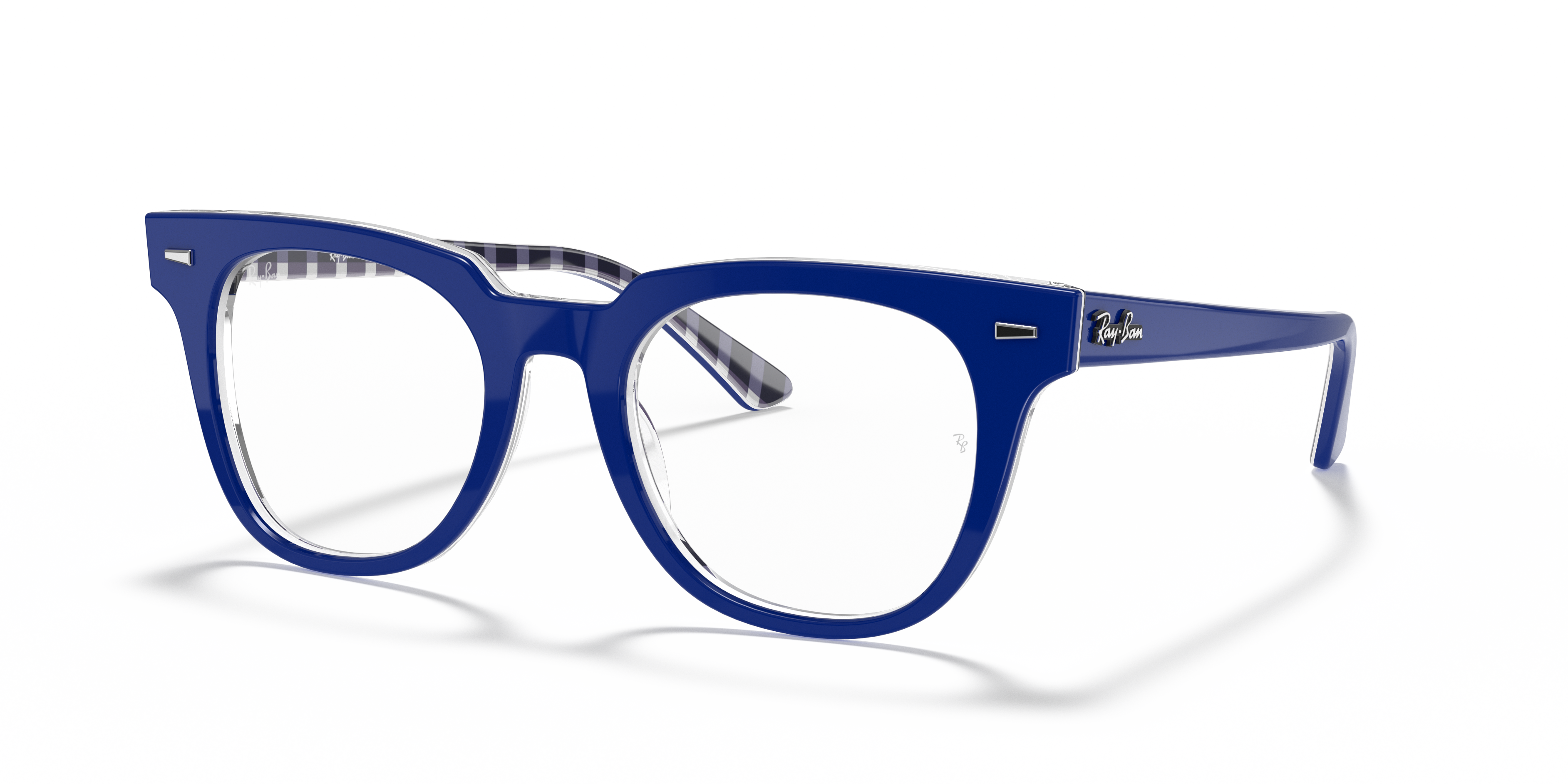 Meteor Optics Eyeglasses with Blue Frame | Ray-Ban®