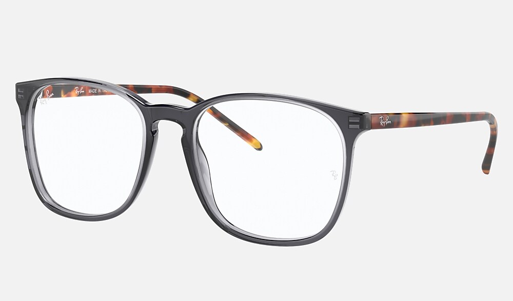 RB5387F Eyeglasses with Shiny Transparent Frame - RB5387F | Ray-Ban®