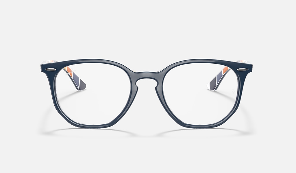 Cirkel Storing baseren Rb7151 Hexagonal Optics Eyeglasses with Dark Blue Frame - RB7151 | Ray-Ban®  US