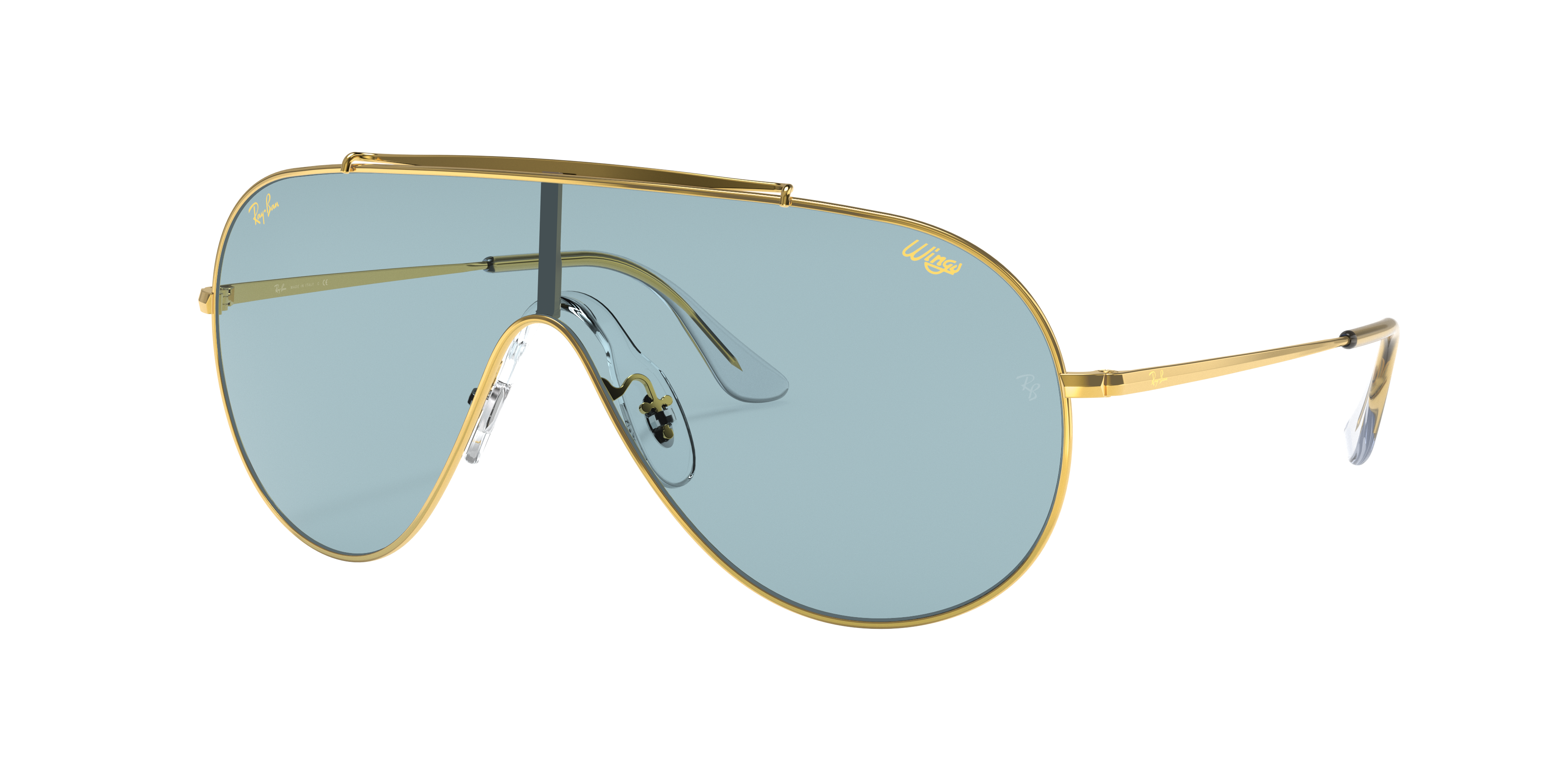 ray ban wings blue