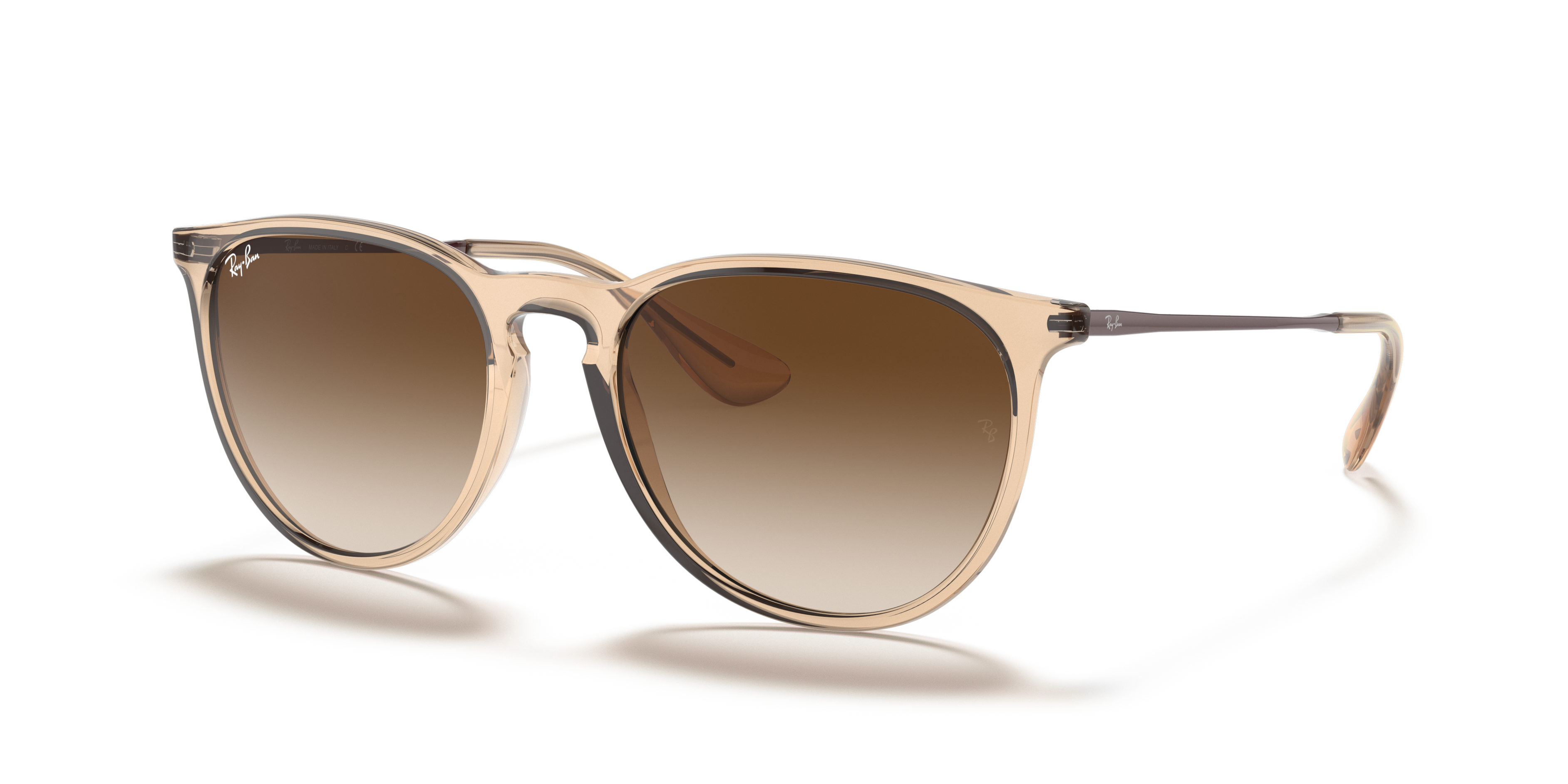 brown ray ban erika