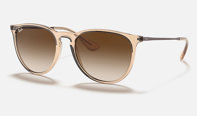 ERIKA COLOR Sunglasses Transparent Brown and Brown - RB4171 | Ray-Ban®