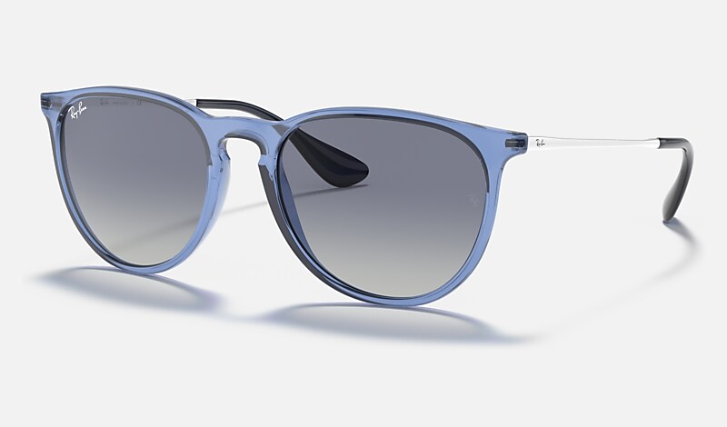 ERIKA COLOR MIX Sunglasses in Transparent Blue and Blue - RB4171