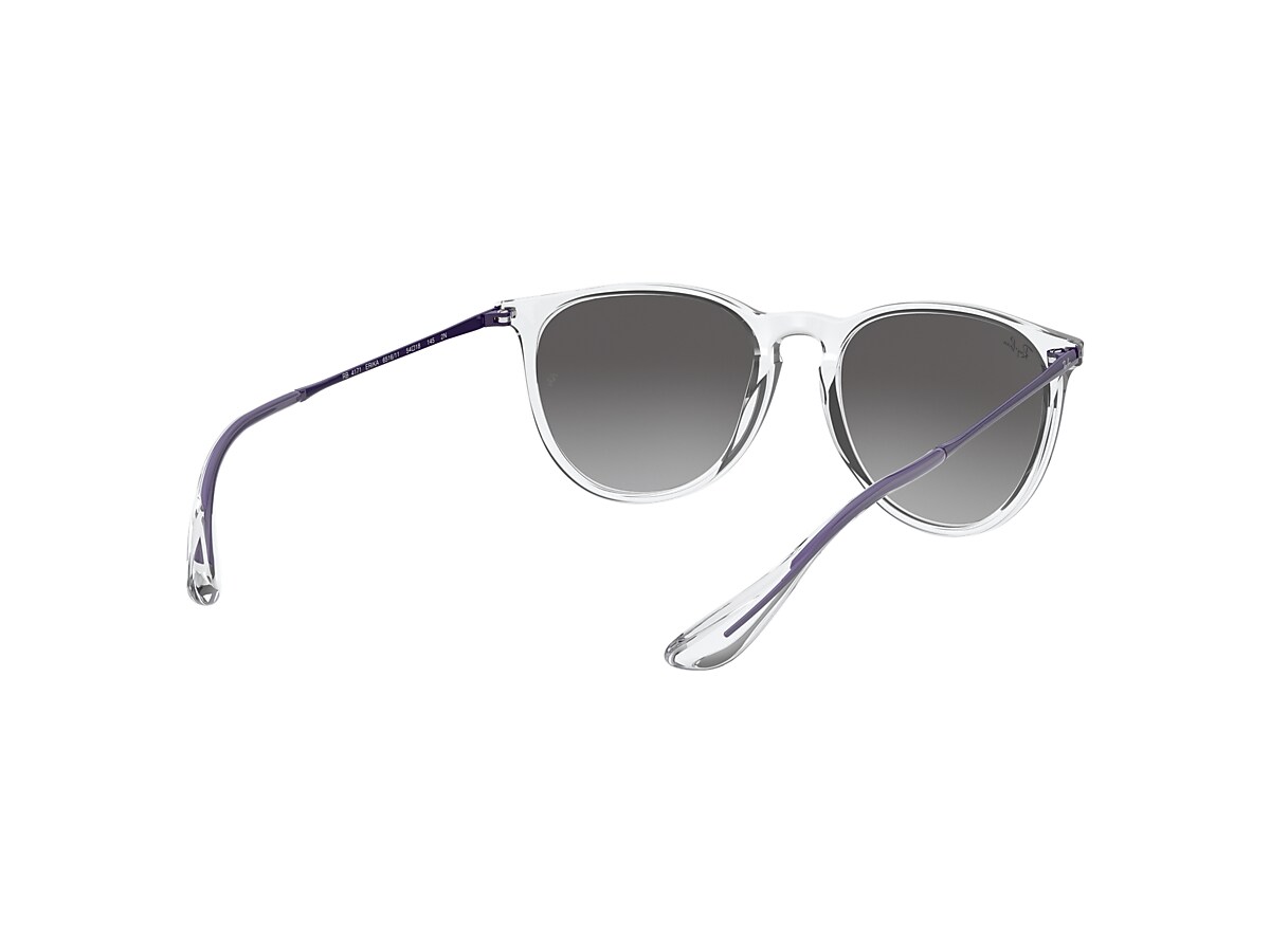 ERIKA COLOR MIX Sunglasses in Transparent and Grey Gradient