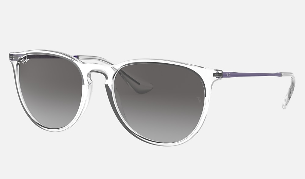 エリオ ERIKA COLOR MIX Sunglasses in Transparent and Grey Gradient