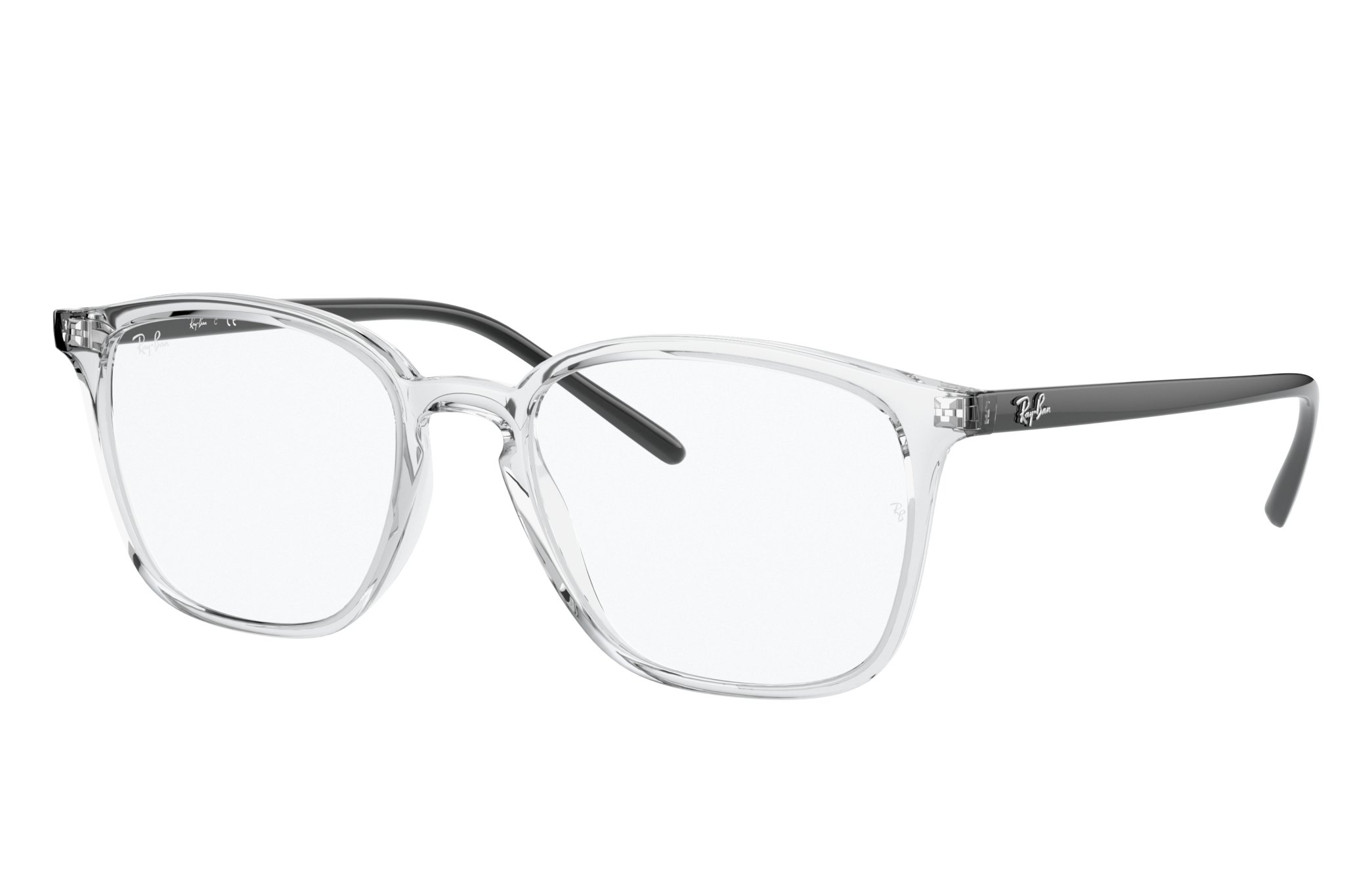 ray ban eyeglasses transparent