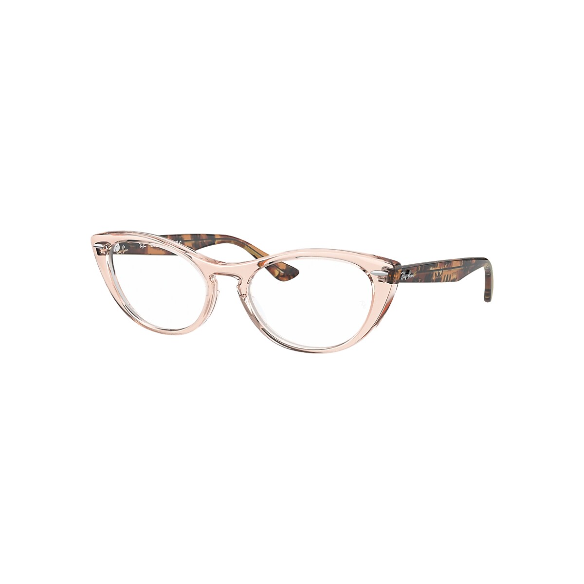 NINA OPTICS Eyeglasses with Transparent Light Brown Frame