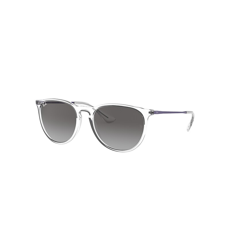 Ray-Ban Erika Color Mix Sunglasses Shiny Violet Frame Grey Lenses 54-18 product image