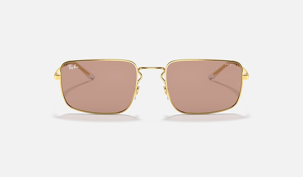 Rb3669 Sunglasses in Gold and Brown Photochromic | Ray-Ban®