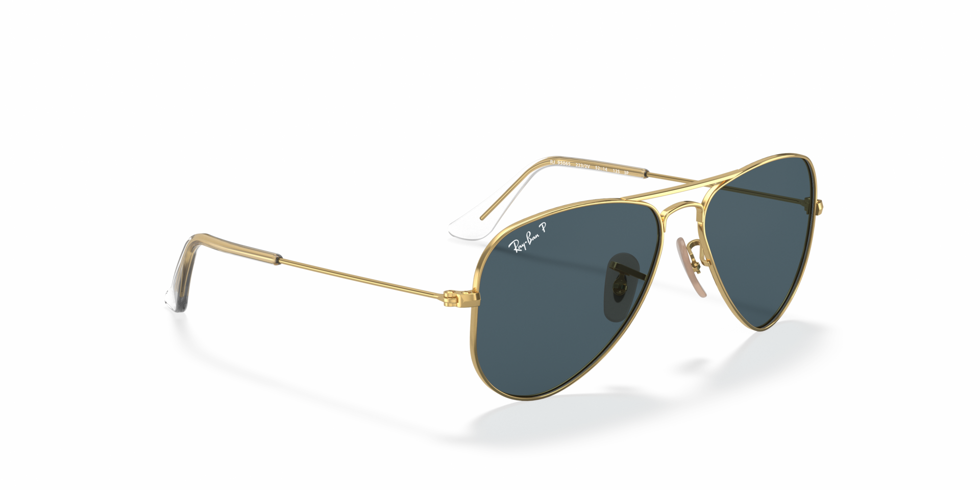 Gafas de Sol Aviator Junior en Arista y Azul | Ray-Ban®