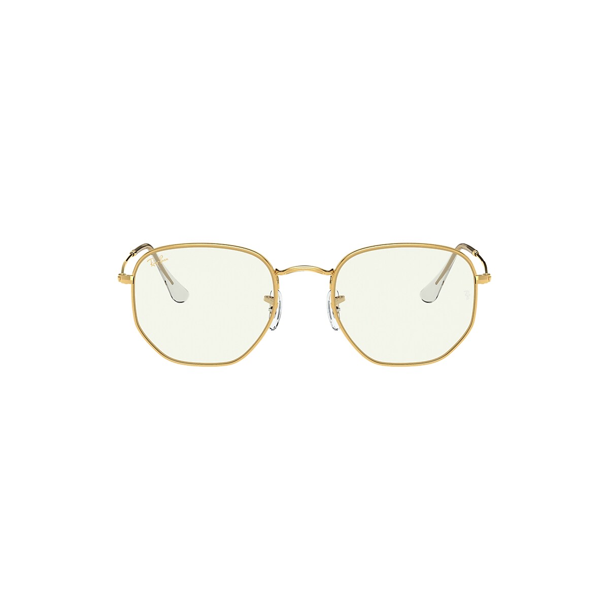 Hexagonal Blue-light Clear - Everglasses | Ray-Ban®