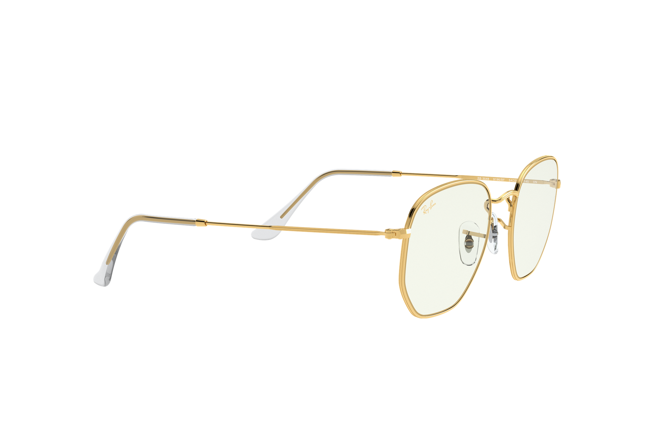 HEXAGONAL BLUE-LIGHT CLEAR - Everglasses | Ray-Ban®
