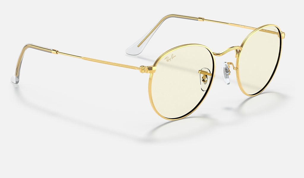 Round Blue-light Clear Evolve - Everglasses | Ray-Ban®