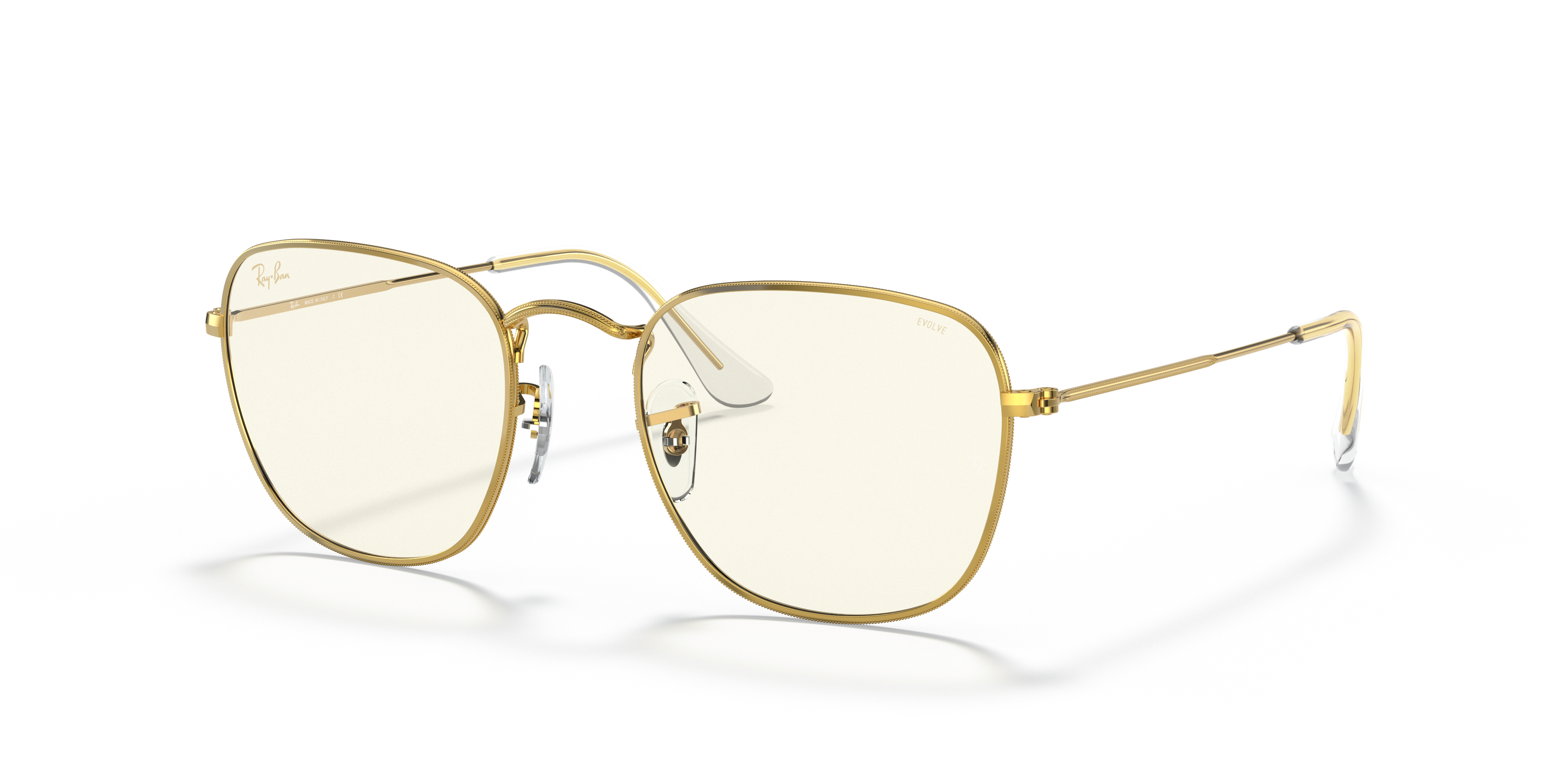 ray ban light blue lens