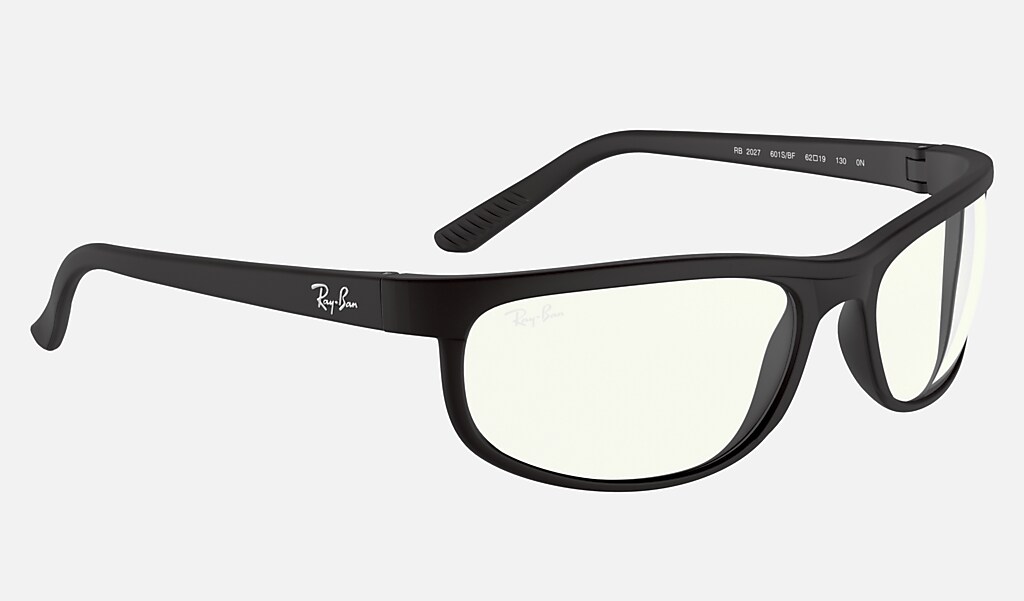 Ray Ban Predator 2 Blue Light Clear Rb27 Black Nylon Clear With Bluelight Filter Lenses 0rbsbf62 Ray Ban Usa