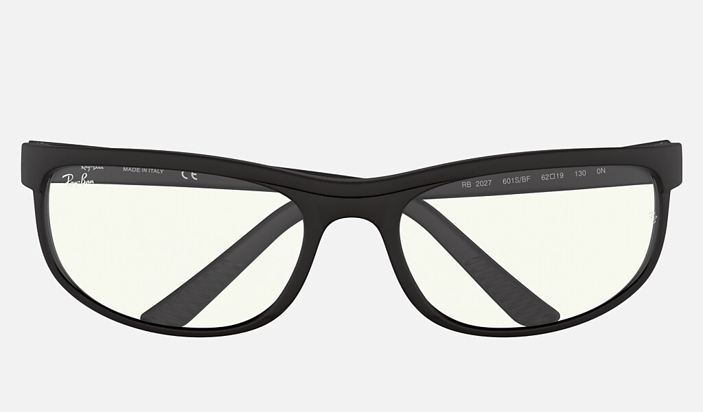 Ray Ban Predator 2 Blue Light Clear Rb27 Black Nylon Clear With Bluelight Filter Lenses 0rbsbf62 Ray Ban Usa